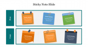 Incrediable Sticky Note Slide PowerPoint Template PPT